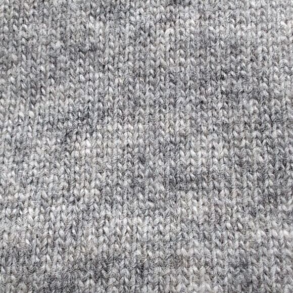 J. Crew Gray V Neck Sweater with Sequins Ribbon Bow Detail S - Picture 11 of 12